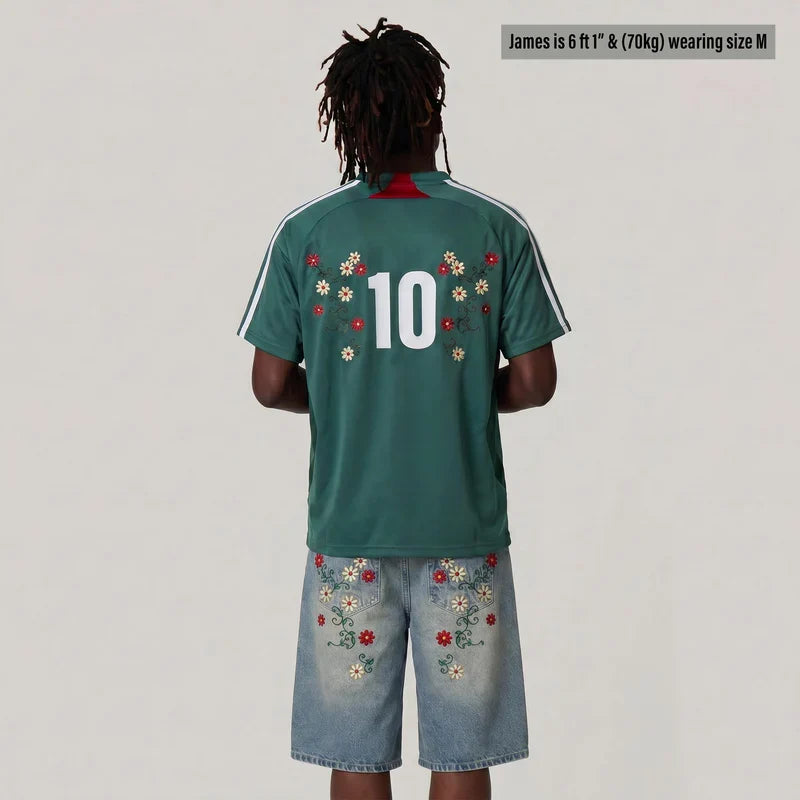 MEXICO EMBROIDERED JERSEY