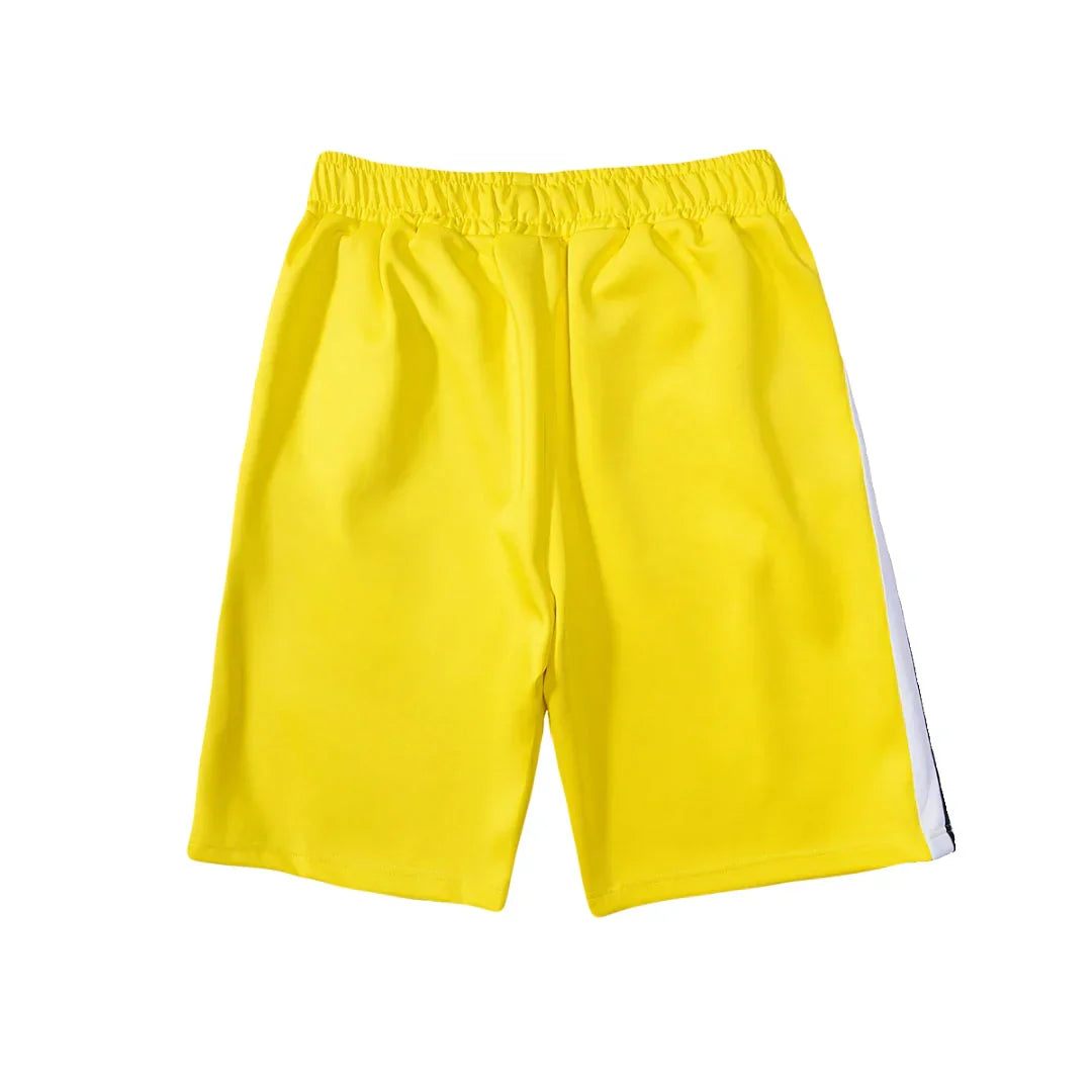 Shorts à motifs palmiers