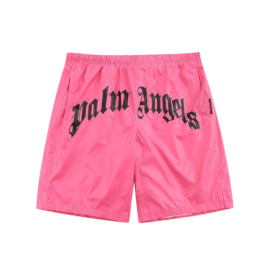 Palm Black Red Shorts