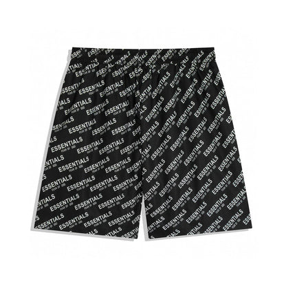 Essentials Black Shorts