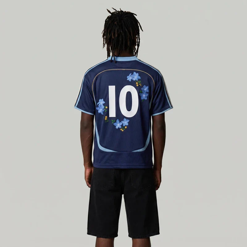 ARGENTINA EMBROIDERED JERSEY