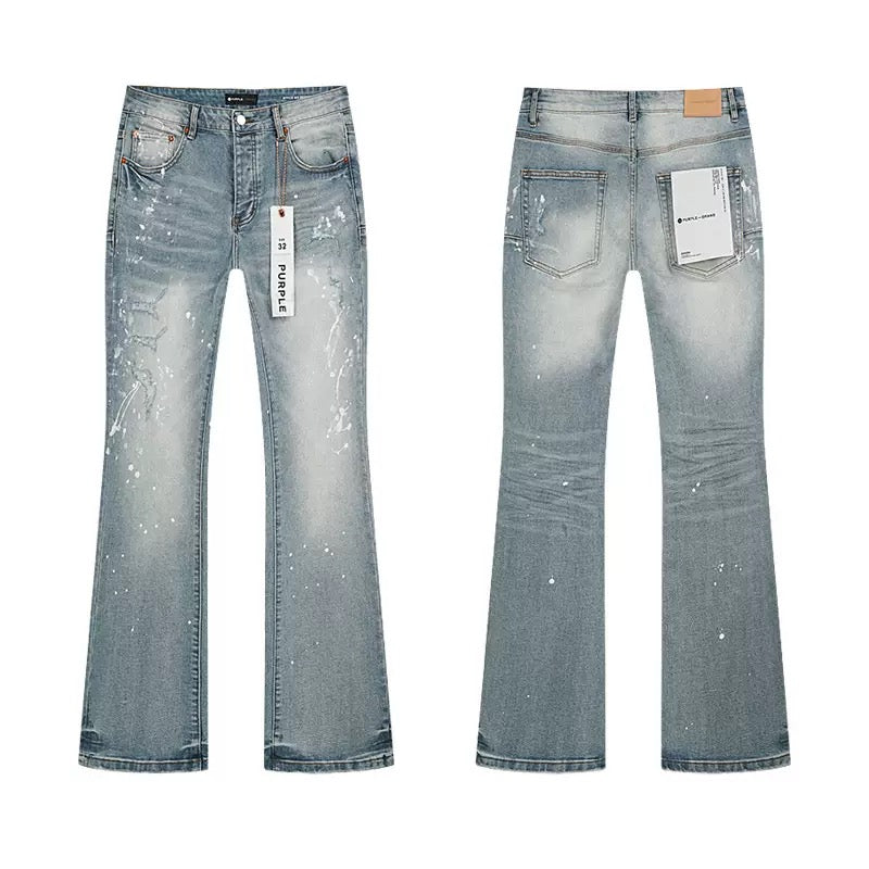 PURPLE FLARED - JEANS