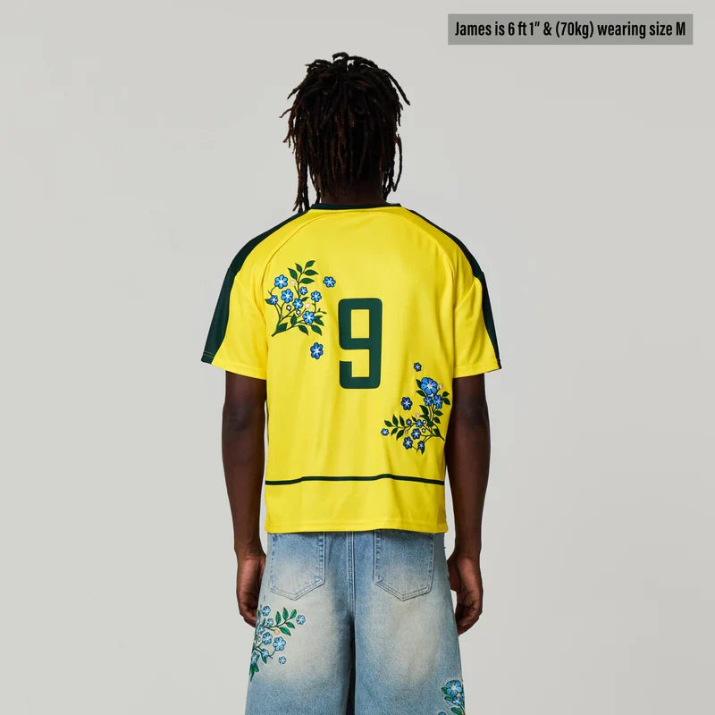 BRAZIL EMBROIDERED JERSEY