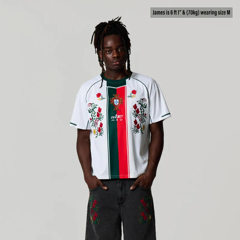 PORTUGAL EMBROIDERED JERSEY