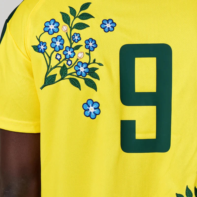 BRAZIL EMBROIDERED JERSEY