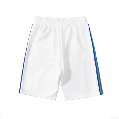 Palm White Shorts