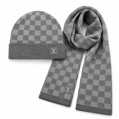 LV SET - BEANIE + SCIARPA
