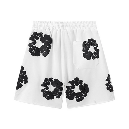 Denim Trs White Shorts