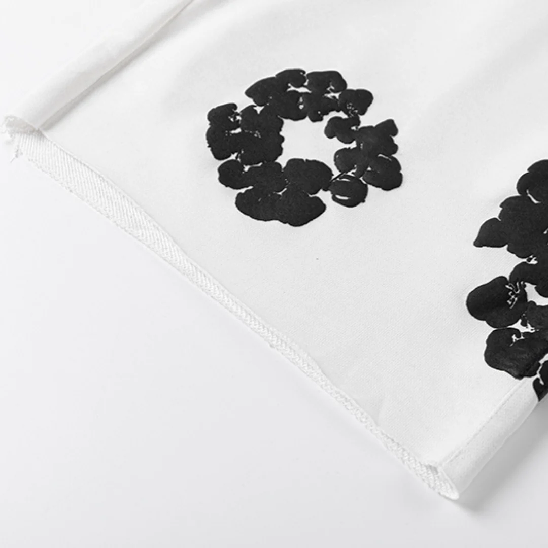 Denim Trs White Shorts